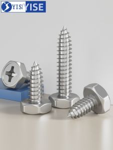 Yi Se Dian Zi | Vít Lục Giác Tự Khoan Inox Đầu Thập