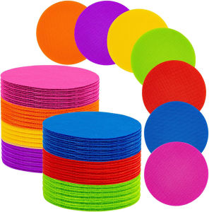10PCS Carpet Spot Markers Carpet Circle Spots Markers Floor Sit Spots Circles Sitting Markers Dots For Kids Classroom
