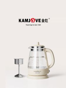 Kamjove | Bình Đun Điện Giữ Nhiệt Phun Hơi Nước Đun Trà