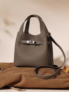 SHIPAILUO | Genuine Leather Fashion Basket Bag