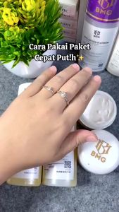 BMG - Paket BMG isi 4 Night Lotion 2 & Bibit Pemutih 2 - Dosting Lotion Anggur / NASA GROSIR