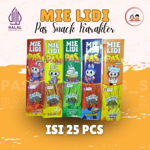 MIE LIDI KARAKTER VARIAN RASA VIRAL BERHADIAH ISI 25 PCS