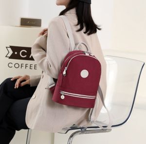 Tas Ransel Punggung Backpack Wanita Colorful Fox Import ACF13