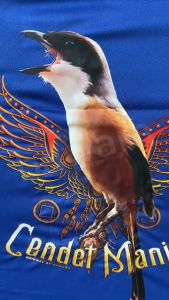 Bawara Kerodong Kicaumania Krodong Sangkar Kotak Gambar Cendet Mania Bahan Cotton Bahan Kaos Single Knit SK