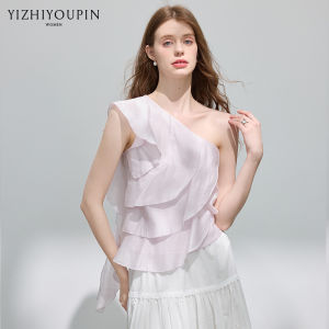 Asymmetrical Slimming Off-shoulder Blouse