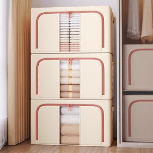 storage box kotak penyimpanan lembab storage box Bisa dilipat box pakaian serbaguna mainan box