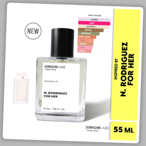 OriginLab - N.RODRIGUEZ for HER inspired Perfume for Women - Oil Rich Fragrance Scent Long Lasting Travel Size hypoaalergenic spray