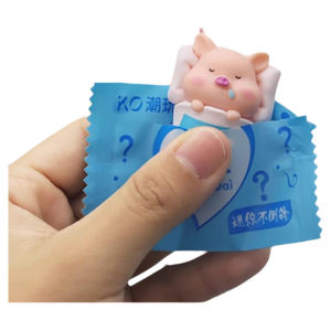 Mini Glowing Animal Toy Doll Blind Bag Childrens Gift Simulation Plaything Collectible Item Night Light up Toy Model