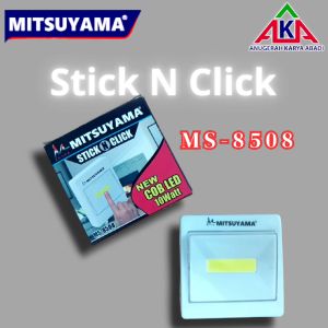 Lampu Tempel Dinding Emergency Stick N Click Mitsuyama MS 8508