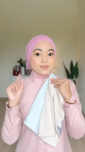ALAYNA Syria Inner Scarf | Kids Hijab Cotton Head Opening Square Underscarf