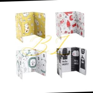 KNK Printed Aluminum Foil Kitchen Cooking Splash-proof Grease Insulation Board High-temperature Resistant