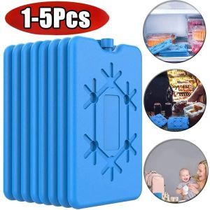 1-5 Piece Ice Block for Insulated Bag Cooling Element Ice Block for Insulated Bag Cold for Travel and Camping Refrigerated Food