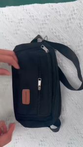SPSBAGS#4047 Fashionable canvas Women`s crossbody bag featuring a durable design suitable for everyday travel use.