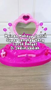 Mainan Anak Perempuan Make Up Set Meja Rias Dressing Table 4028 Kidu Toys