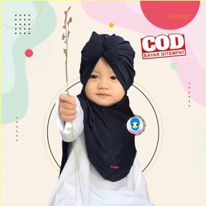 Jilbab Bayi Kerudung Bayi Hijab Bayi Model Instan Mini Pita By Mybabyhijab
