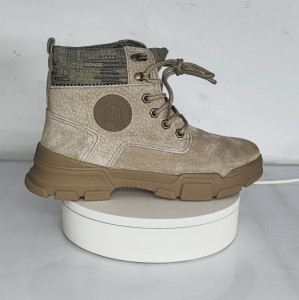 Safety Shoes Sepatu kerja yang aman Ujung Besi Kerja Proyek Olahraga Sepatu Safety Boots Tinggi Pria Kantor Pabrik Trekking Touring Anti Paku Keren 433