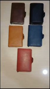 BAELLERRY K9121 DOMPET LONTAR DUA DOUBLE BOX FITUR RFID DENGAN KANCING PENGUNCI