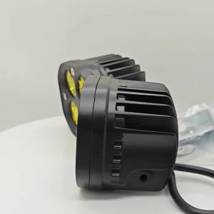 Đèn LED Làm Việc 3 Inch 40W Hình Vuông Chùm Sáng Rộng Dùng Cho Xe Máy Xe 4x4 Xe Tải Địa Hình Đèn Sương Mù Đèn Pha