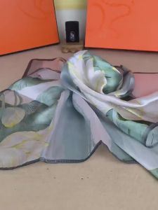 New Summer Light Silk Scarf for Mom Sun Protection