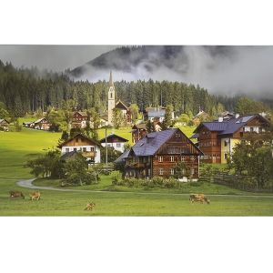 1000pcs 75x50cm Misty Canyon Jigsaw Puzzle - Mysterious Mountain Landscape Art for & Collectors Home Wall Decor & Outdoor Gift