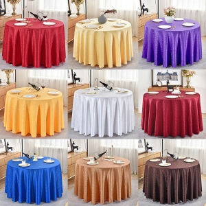 Red European Style Fabric Tablecloth for round And Square Tables Hotel Restaurant Banquet Dining Table Cover Artistic Plant Floral Design