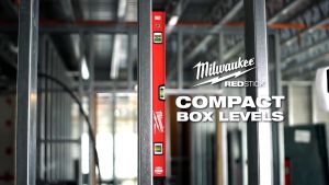 MILWAUKEE 24″ REDSTICK™ MAGNETIC COMPACT BOX LEVEL 600MM /MAGNETIC WATER LEVEL (MLCMM24V) – LIFETIME WARRANTY