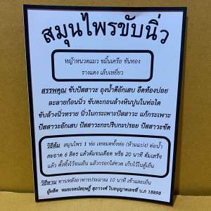 สมุนไพรขับนิ่ว