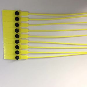 100PCS/SET 40CM Plastic Security Seal  Label Cable with Number Label Cable Ties