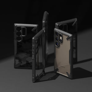 Ringke Fusion-X Tương thích với Galaxy S24 Ultra vỏ bảo vệ tăng cường độ bám chống trượt