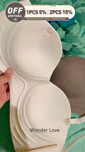 Lamode Casual Plain Basic Bralette 2024 Women Non Wire Soft Push Up Flexible Stretchable Bra