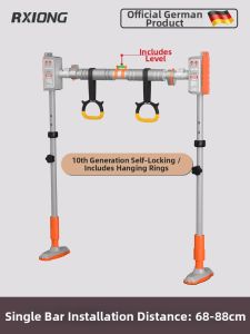 REXUELONG | Pull-up Bar Door Mountable Indoor No Drill