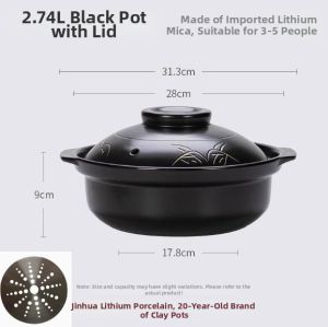 Multi-Purpose Ceramic Pot Clay Pot for Home and Business Use