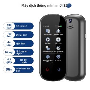 Máy Dịch Giọng Nói Tức Thì Z2 Thiết Bị AI Di Động Hỗ Trợ 138 Ngôn Ngữ Dịch Hai Chiều Ngoại Tuyến/hỗ Trợ Ảnh Dành Cho Du Lịch Và Học Tập