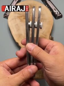 Dao rọc giấy inox Dụng cụ rọc giấy đa năng 6 trong 1 vặn vít vặn bu lông mở nắp hộp cắt thước kẻ khui bia bằng thép không gỉ