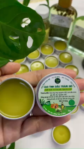 CAO TINH DẦU TRÀM GIỮ ẤM ĐUỔI MUỖI MỆ HƯỜNG (Tràm Gió) tránh gió phòng ngừa cảm lạnh giảm vết côn trùng cắn 20gram