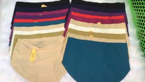 10 Quần Sịp Lót Nữ Su Cao Cấp Mềm Mát Không Lộ Viền Ép Chắc 30kg đến 65kg MarketOnline68 5033 1524