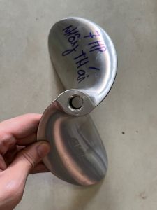 Chân vịt inox AB 7hp nhông thái chân vịt 2 cánh máy xăng inox 304