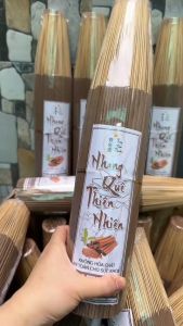 Nhang Quế thiên nhiên cao cấp Tăng Kim Thành làm từ quế 100% không hóa chất an toàn ít khói ít tàn