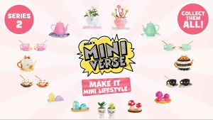 MGAs Miniverse Make It Mini Lifestyle Series 2 with Accessories Playset