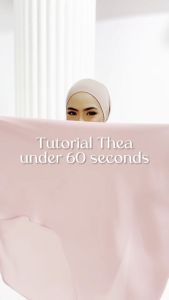 Thea Plain Instant shawl Mootiara Instant shawl