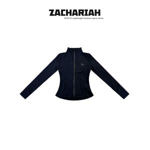 ZACHARIAH | Elastic High Collar Slimming Yoga Jacket Training Wear