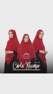 KHIMAR CARLA XL VALENSHA QUEEN HIJAB BAHAN CRINKLE AIRFLOW
