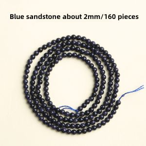 Natural South Red Agate Loose Beads Bracelet Ice Red Striped Quartz Crystal Fashion Jewelry Accessories Small Grain Size