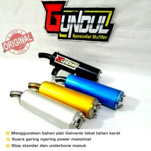 silincer selencer knalpot racing Fiz r Alfa satria zigma tornado rc100 pasti PNP suara garing