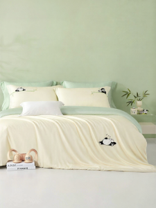Boyang Home Textile | Luxurious Summer 60s Tencel Four-Piece Bedding Set