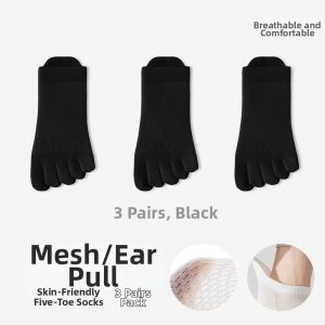 FENGTING | Breathable Sweat-Absorbing Odor-Resistant Non-Slip Mens Toe Socks