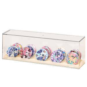 YOUKAMAN | Transparent Display Case for Badges Medals Coins Acrylic