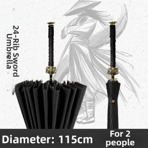 YYBAIO | Customizable Long Handle Umbrella Japanese Samurai Style