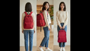 ABS-CBN Authorized VOREX V6813 Co-Branded Backpack – It’s Okay to Not Be Okay TV Series Limited Edition | Red/Black | 15.6" Laptop Compartment Durable Polyester