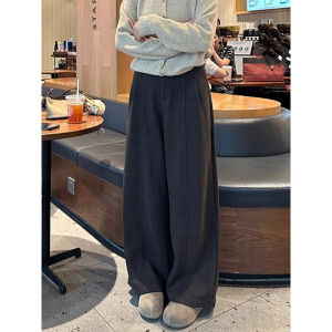 Stylish and Design-focused Woolen Wide Leg Pants